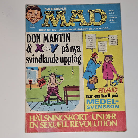 Mad Nr 5 1972 #FN# + Bilaga
