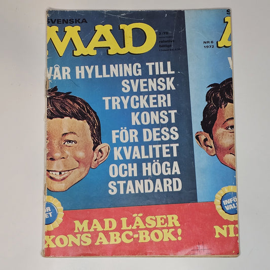 Mad Nr 6 1972 #VG#
