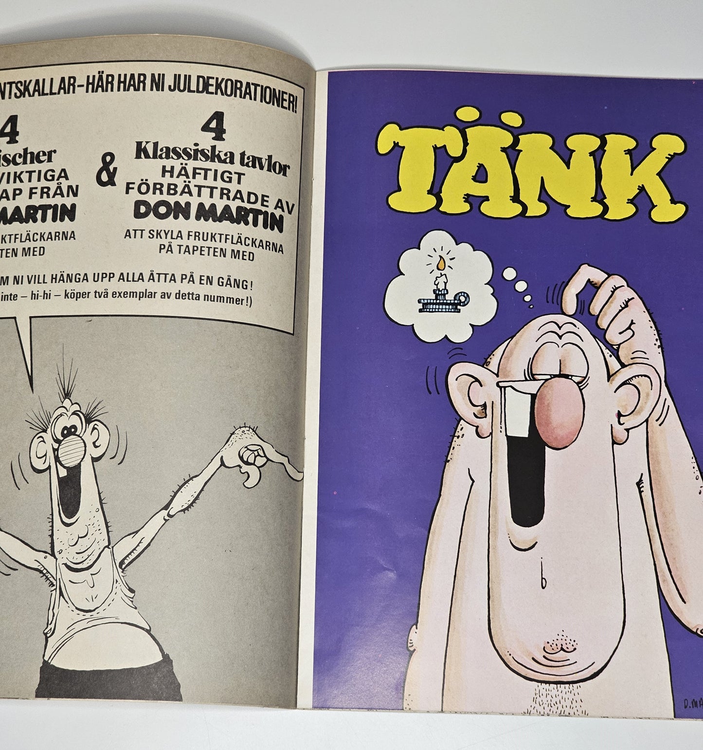 Mad Nr 8 1974 #FN# + Bilaga