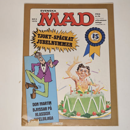Mad Nr 6 1975 #FN#