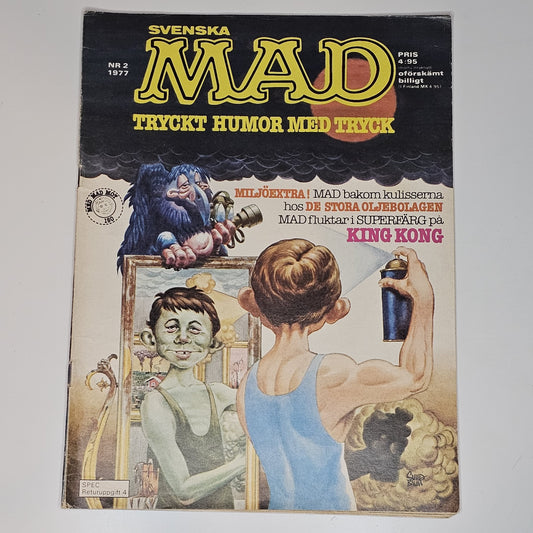 Mad Nr 2 1977 #FN# + Bilaga