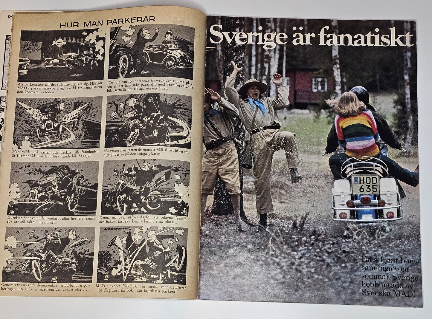 Mad Nr 5 1977 #VF# + Bilaga