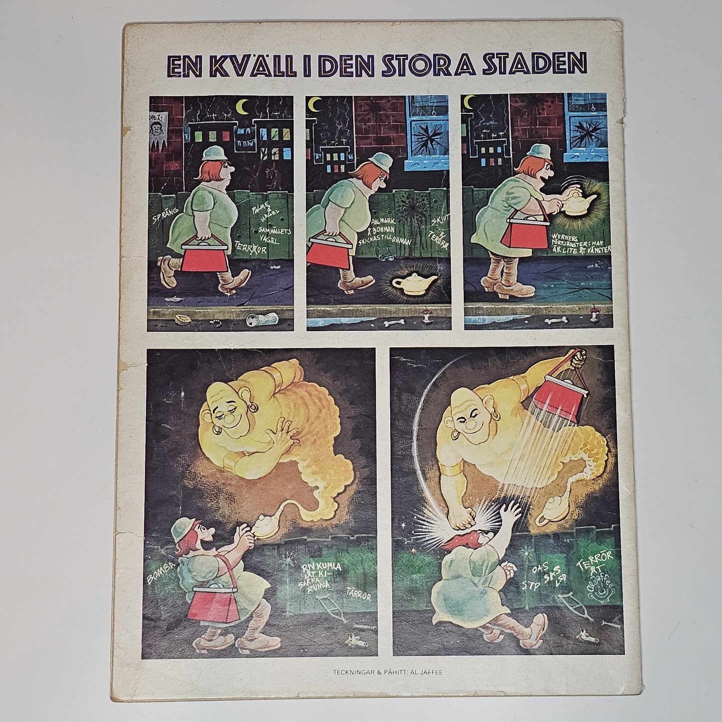 Mad Nr 8 1977 #GD# +Bilaga