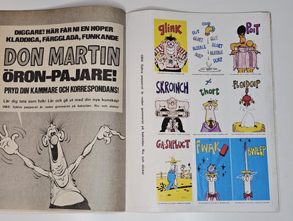 Mad Nr 9 1978 #VG# + Bilaga