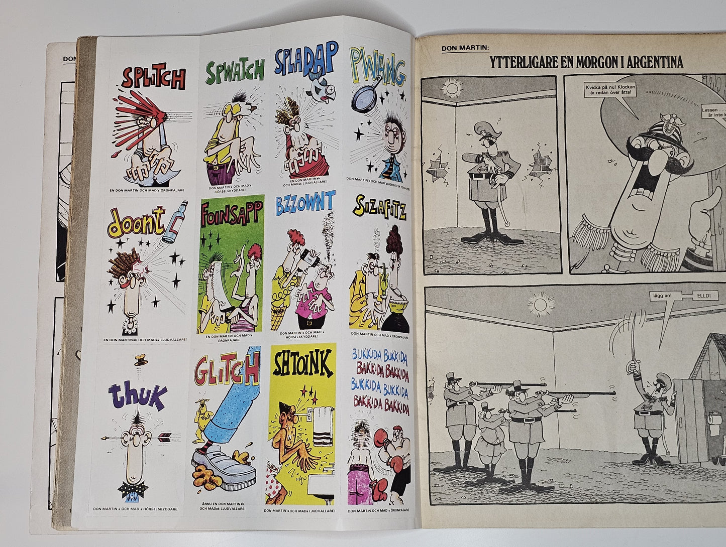 Mad Nr 9 1978 #VG# + Bilaga