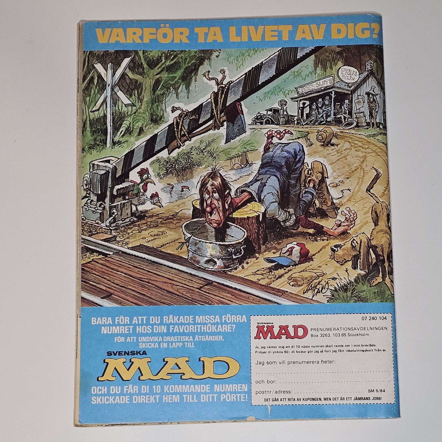 Mad Nr 5 1984 #FN#