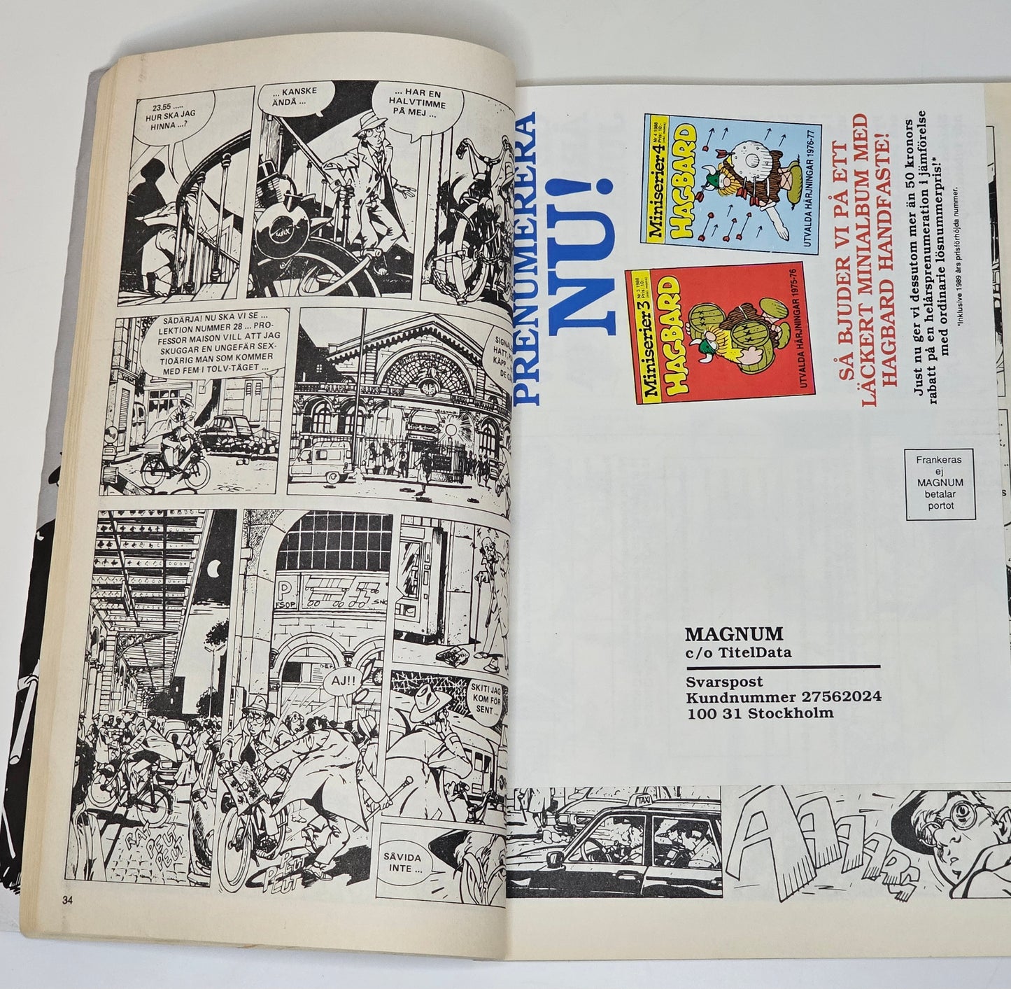 Magnum Nr 9 1988 #VG#