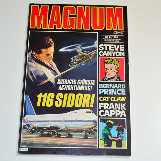 Magnum Nr 14 1989 - Steve Canyon, Bernard Prince, CatClaw #FN#