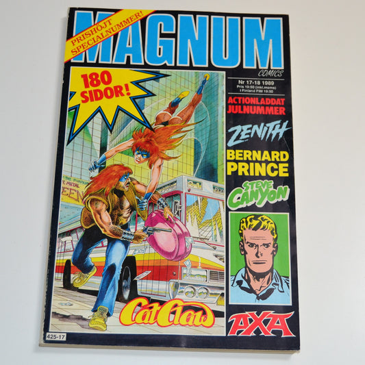 Magnum Nr 17-18 1989 - CatClaw, Zenith, Steve Canyon mfl. #FN#