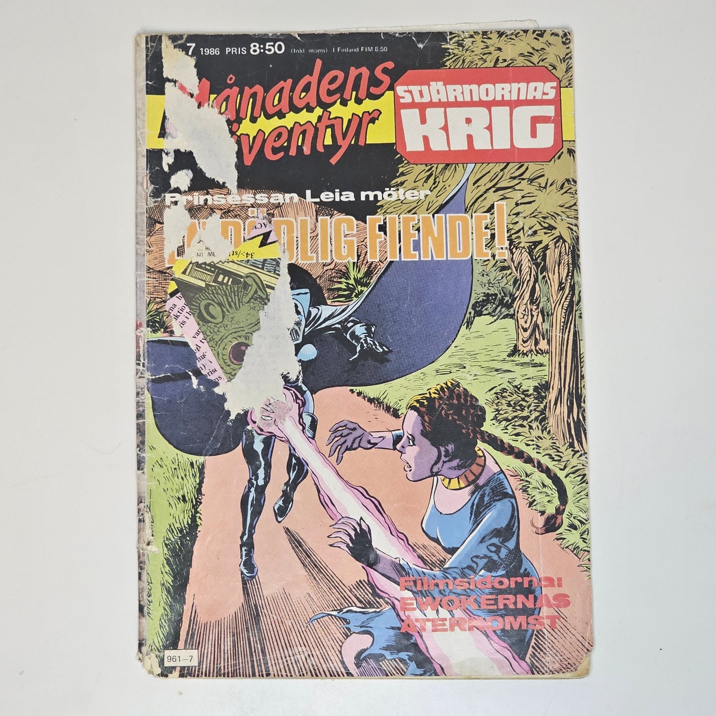 Månandens Äventyr - Stjärnornas Krig Nr 7 1986 #FR#