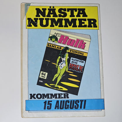 Miss Hulk Nr 3 1984 #VG#
