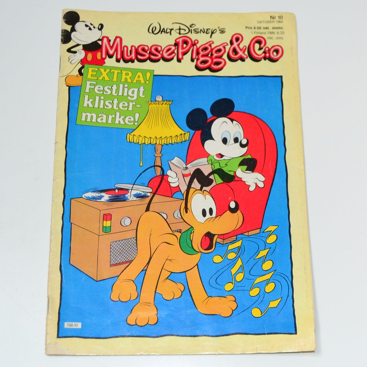 Musse Pigg & Co Nr 10 1984 #VG#