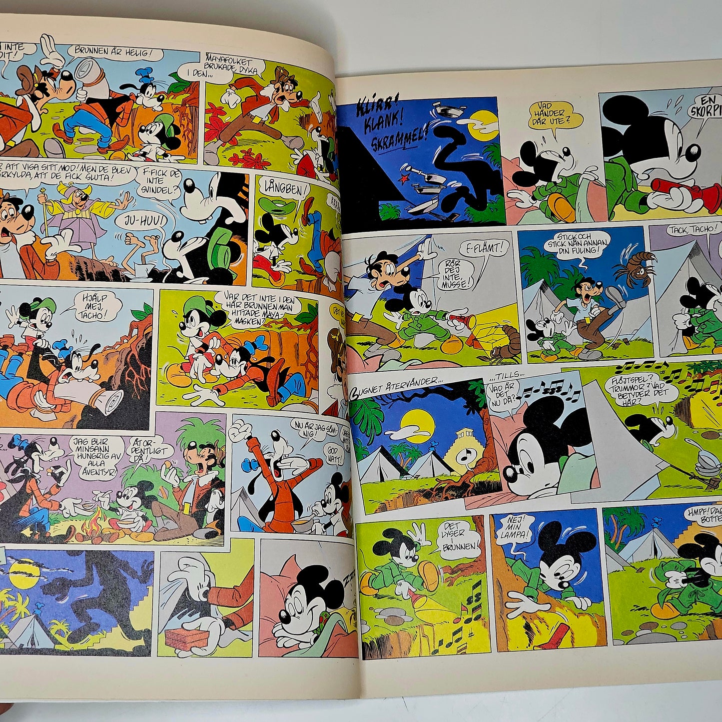 Musse Pigg - MAYA-Masken... Och Andra Historier 1989 #FN#