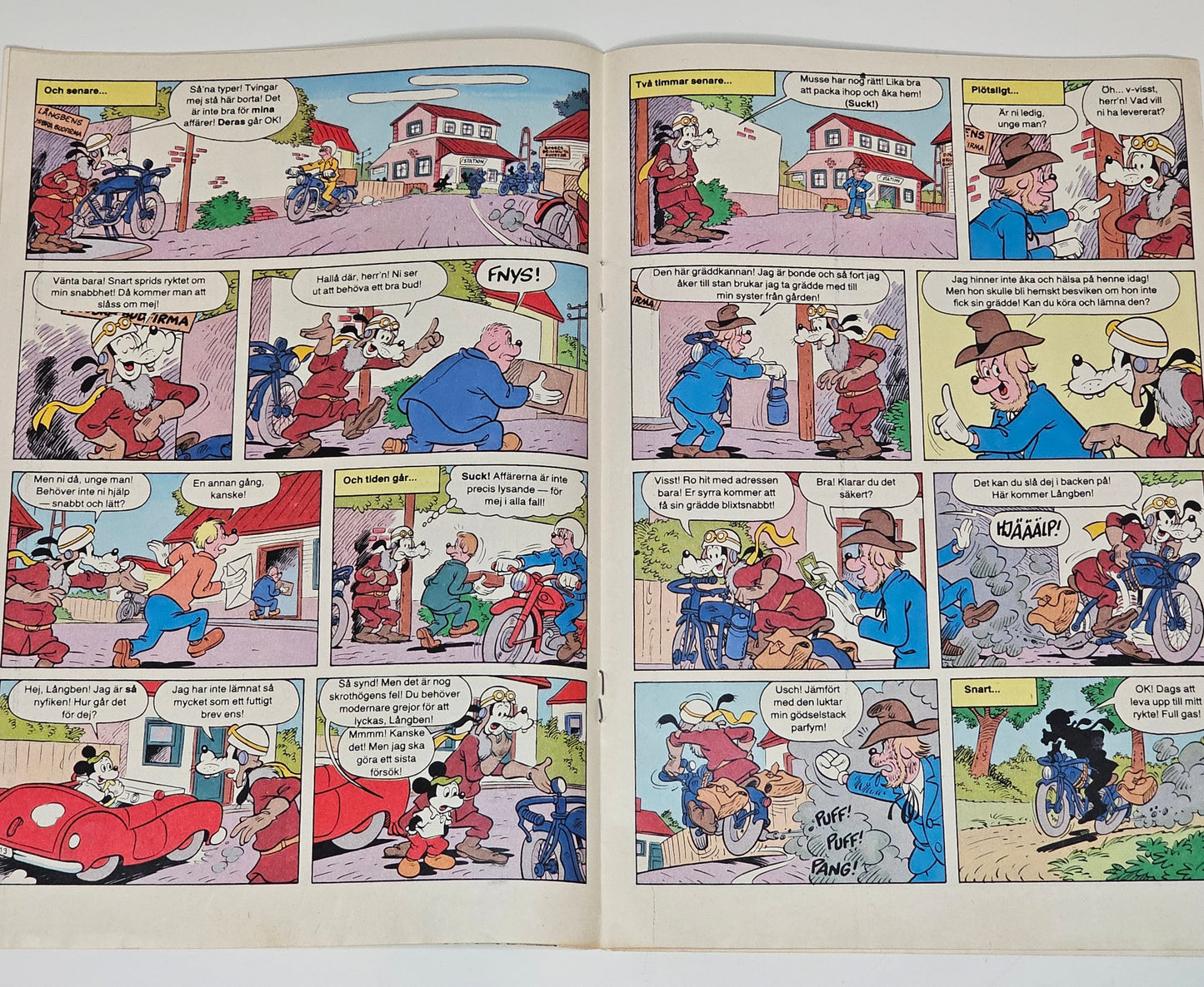 Musse Pigg & Co Nr 8 1983 #VG#