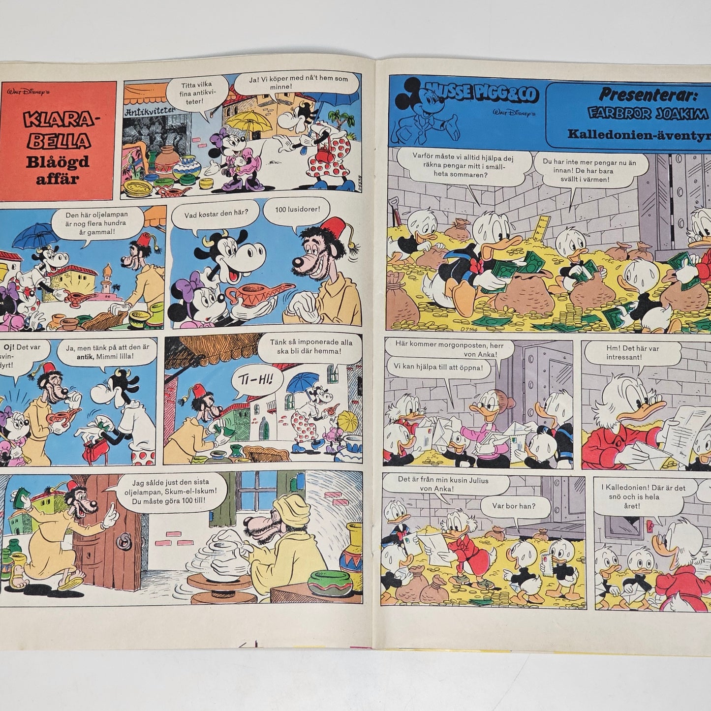 Musse Pigg & Co Nr 12 1984 #VG#