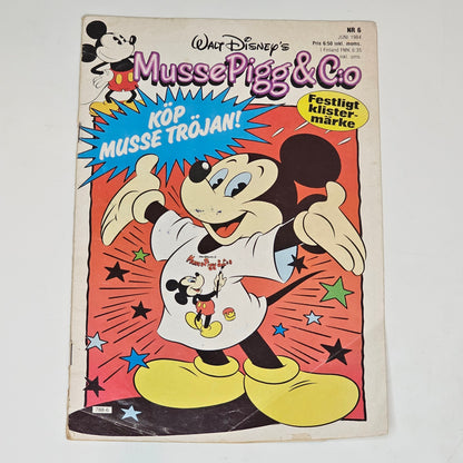 Musse Pigg & Co Nr 6 1984 #GD#