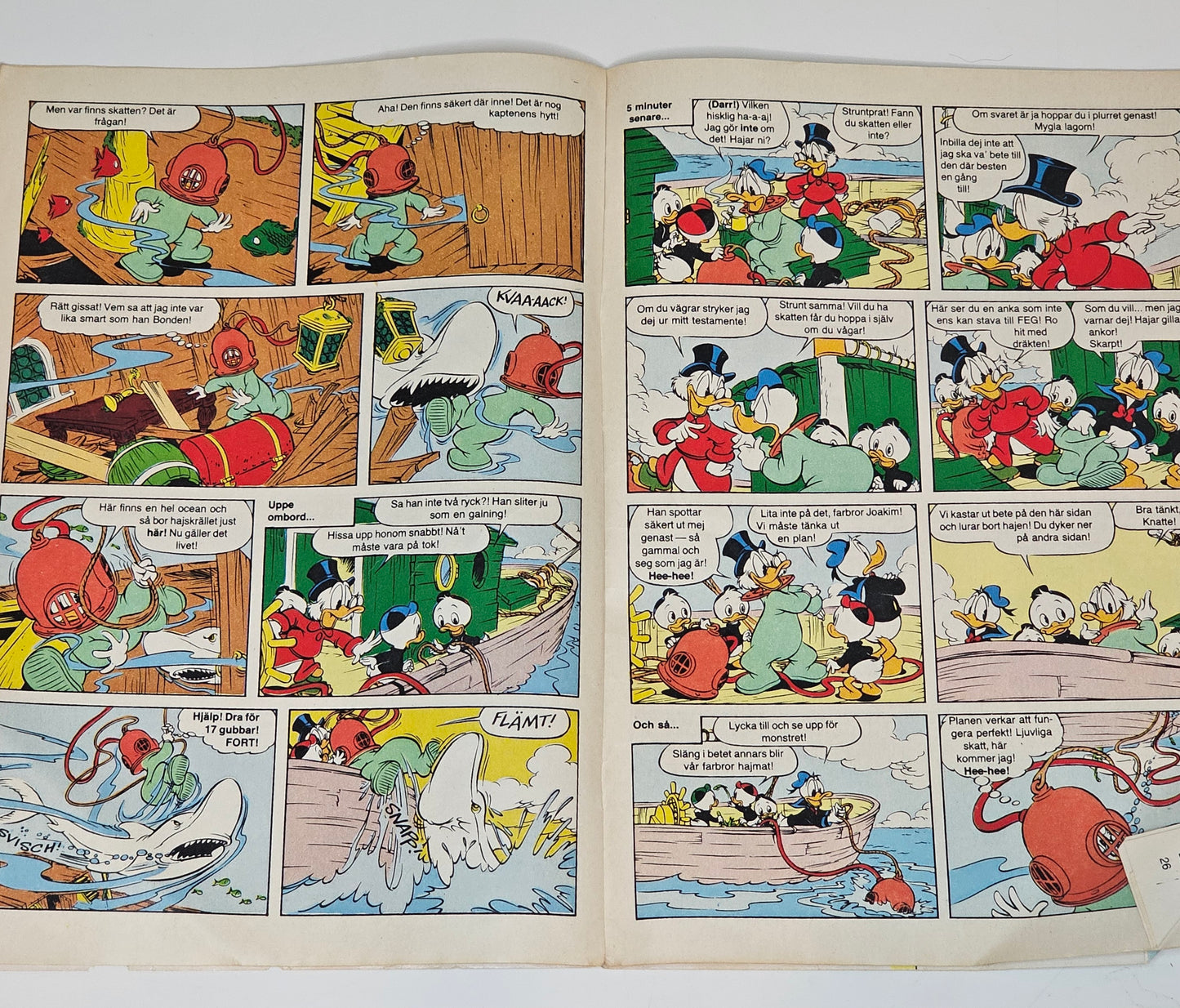 Musse Pigg & Co Nr 6 1984 #GD#