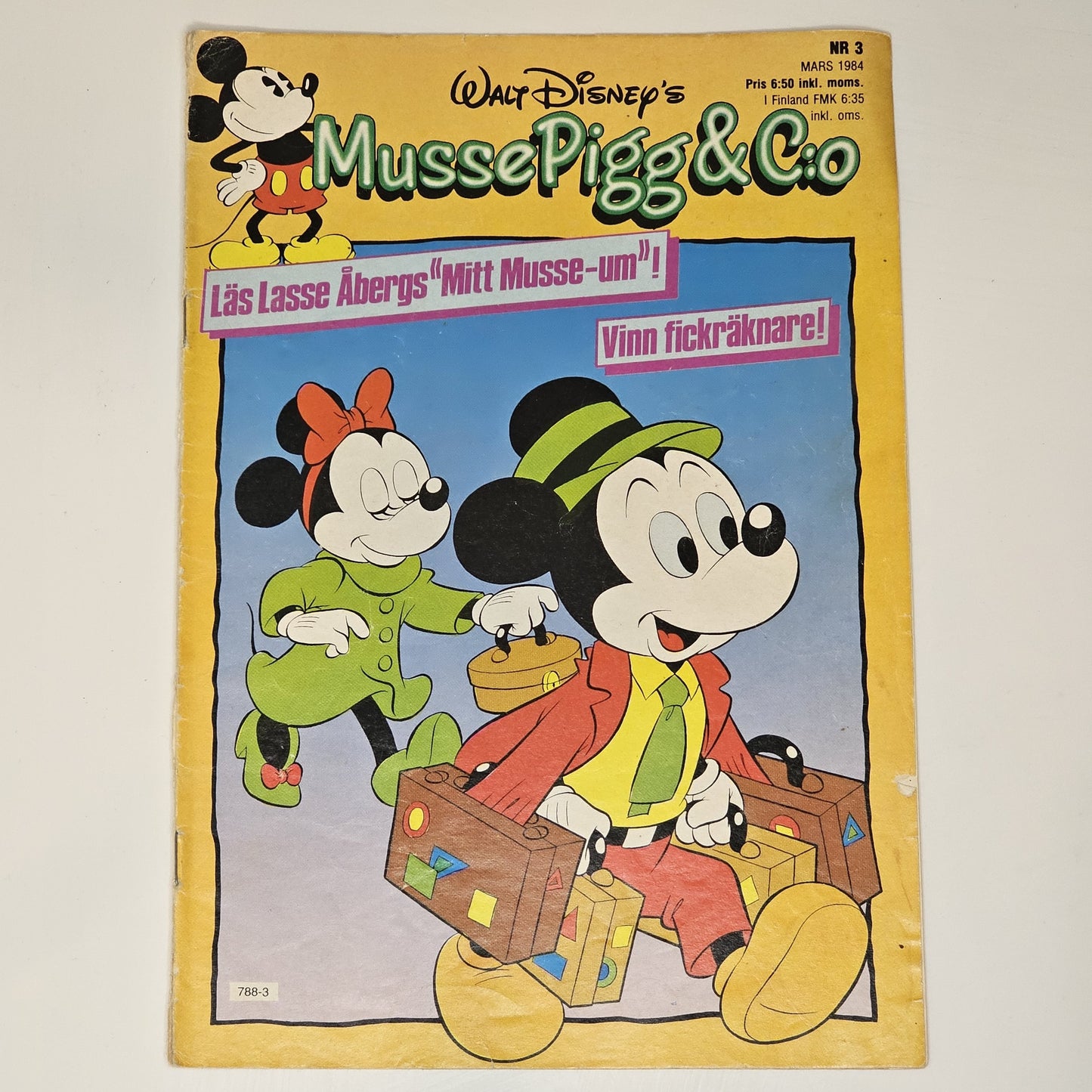 Musse Pigg & Co Nr 3 1984 #VG#