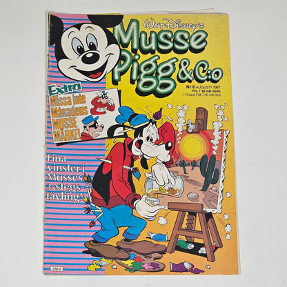 Musse Pigg & Co Nr 8 1987 #GD#