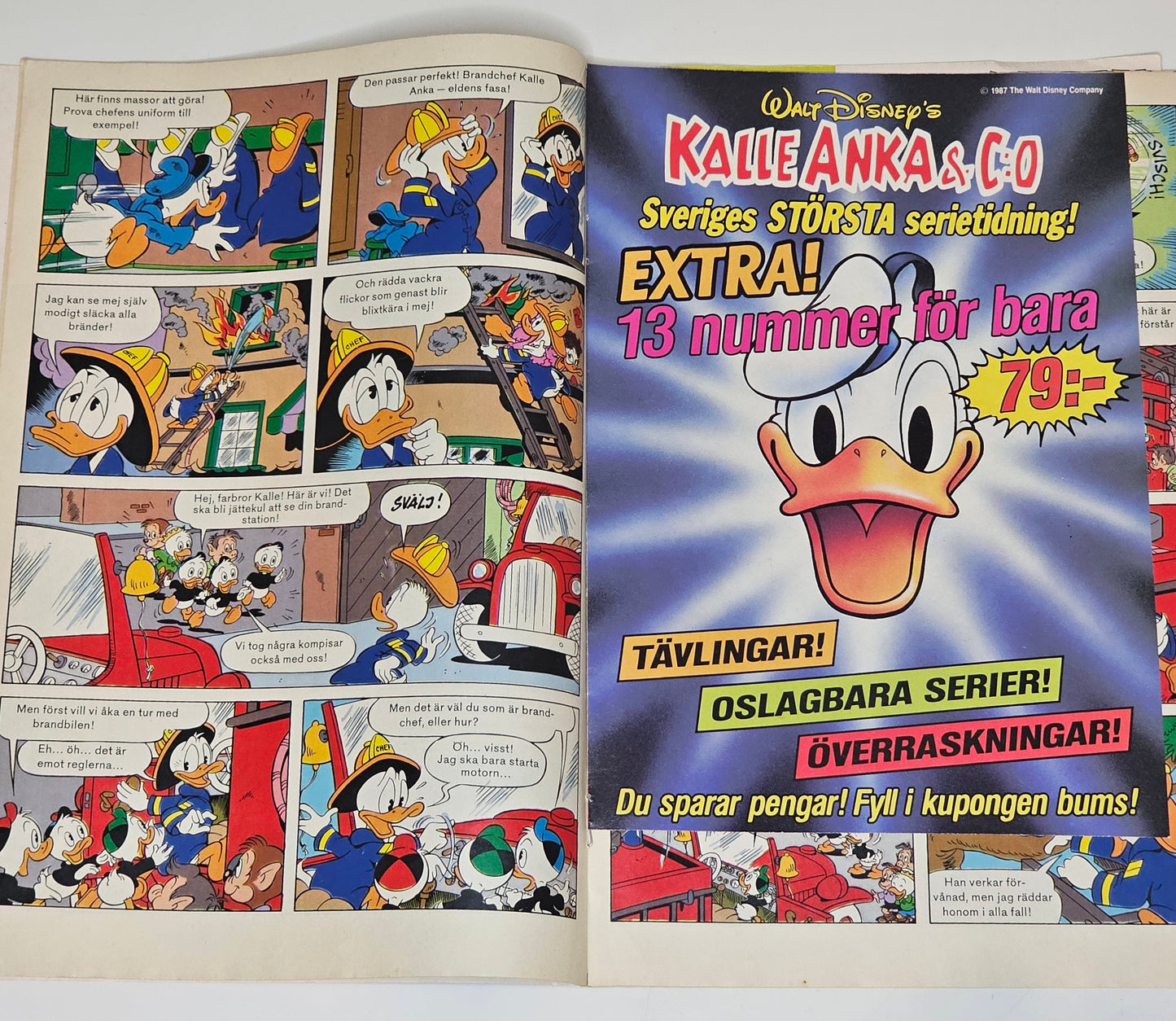 Musse Pigg & Co Nr 8 1987 #GD#