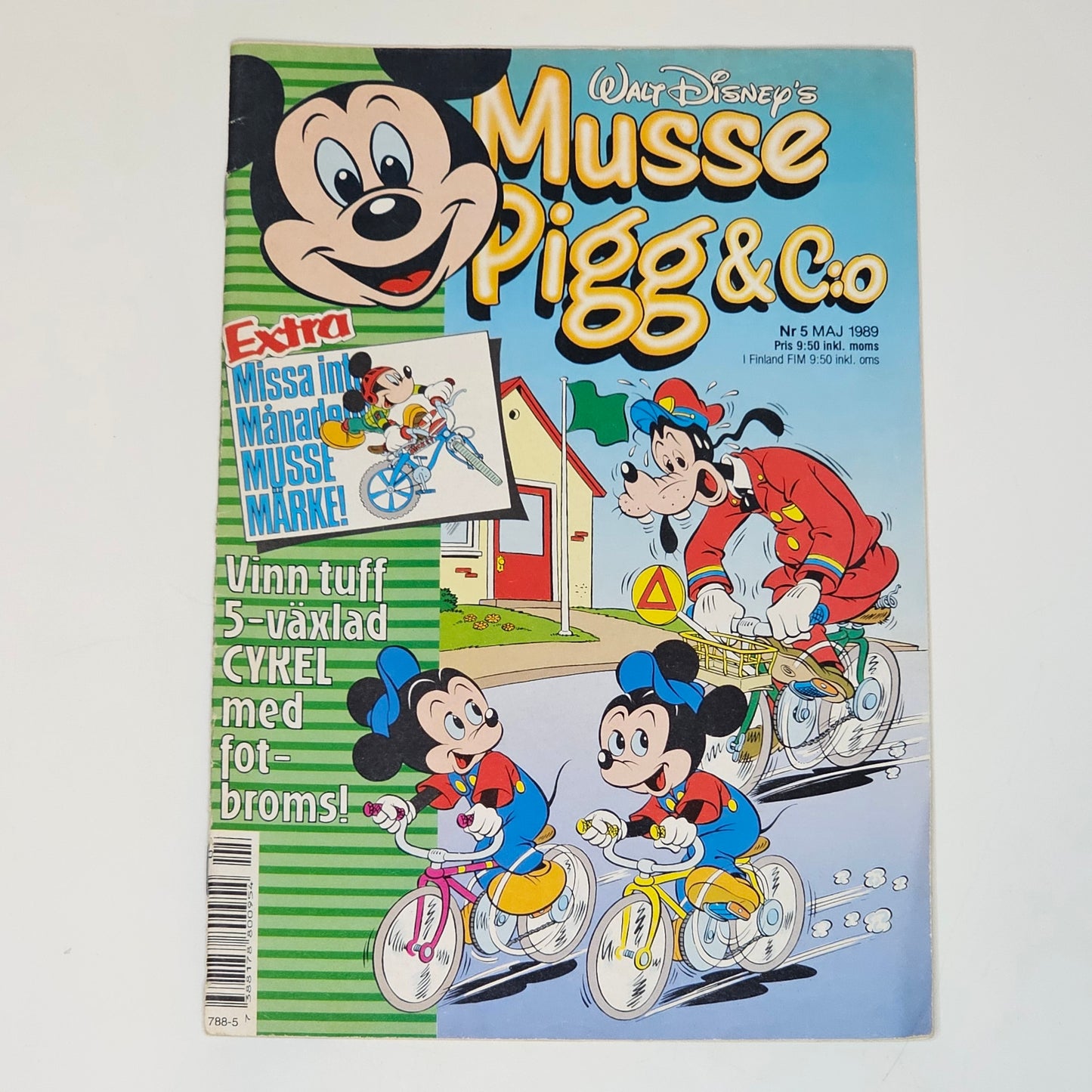 Musse Pigg & Co Nr 5 1989 #VG#