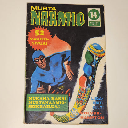 Musta Naamio Nr 14 1973 (Finsk) #FN#