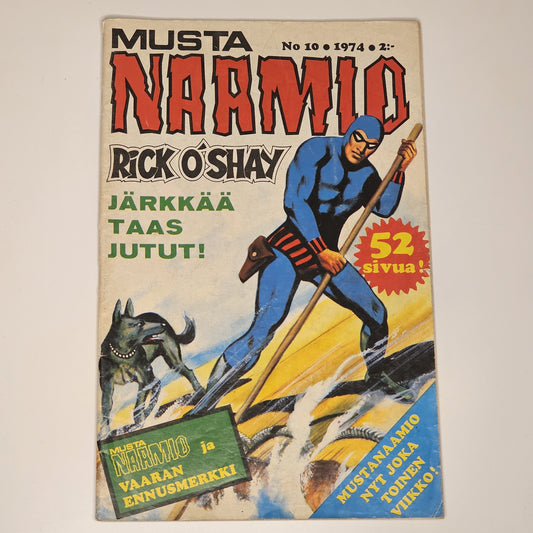 Musto Naamio Nr 10 1974 (Finsk) #FN#