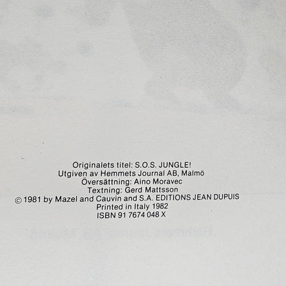 Djungel-Kid Och Giligili Nr 3 1982 #FN#