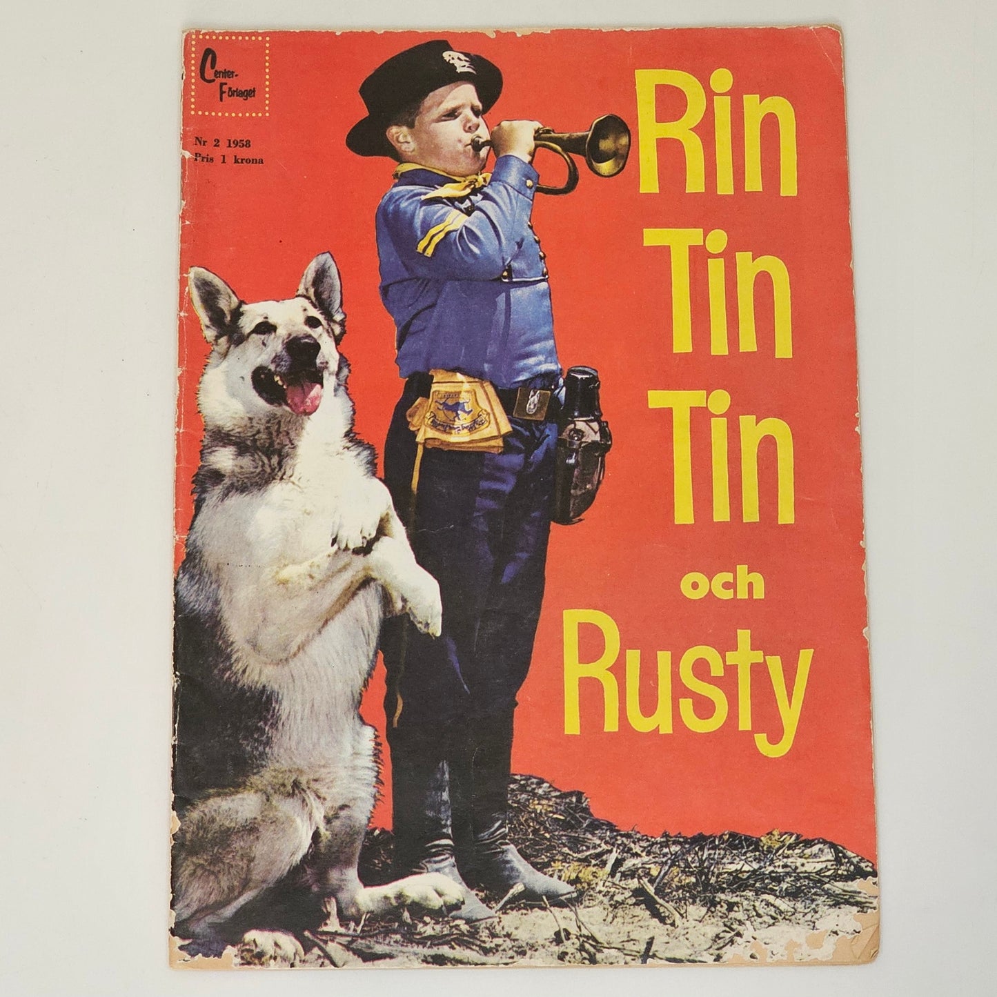 Rin Tin Tin Och Rusty Nr 2 1958 #VG#
