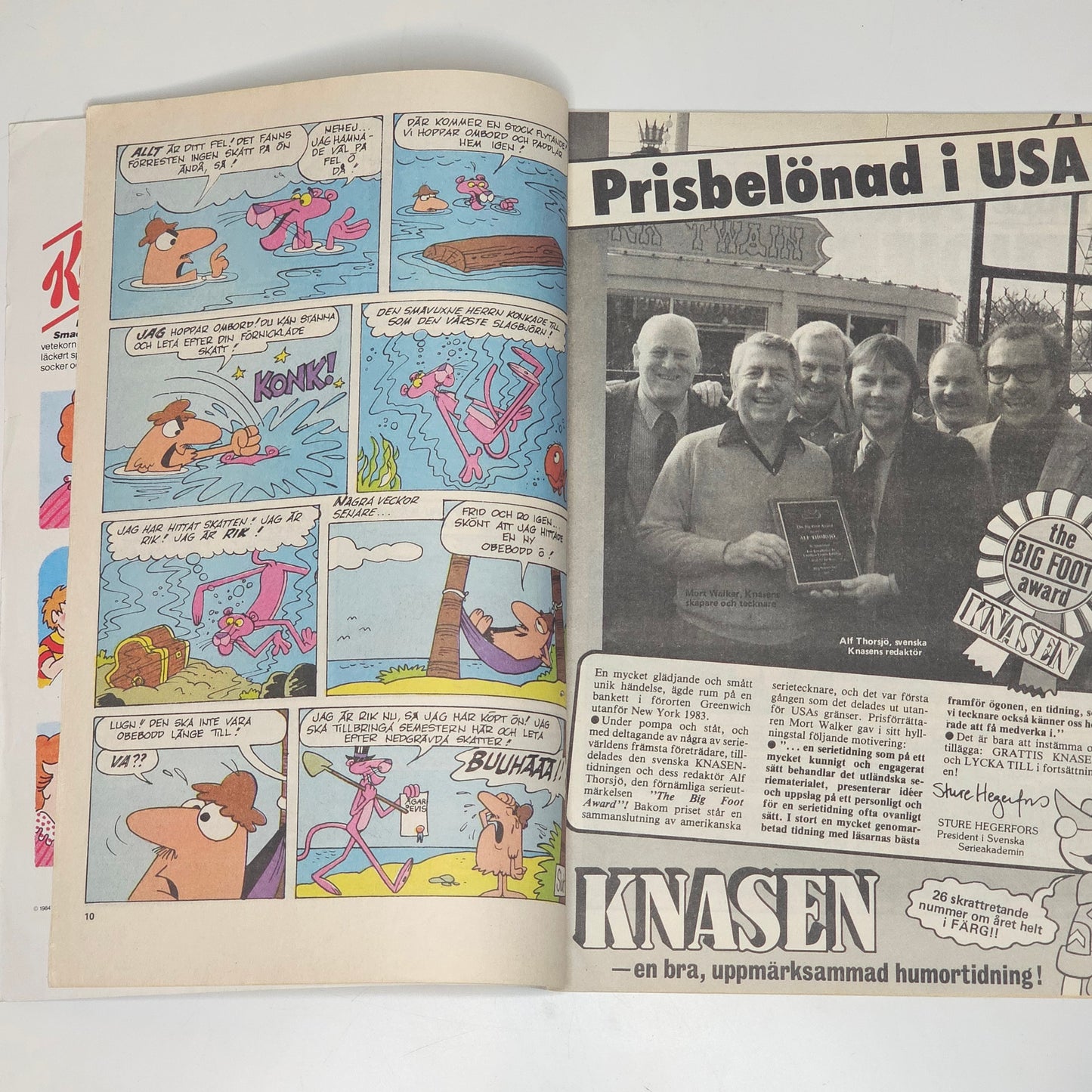 Rosa Pantern Nr 5 1984 #FN#