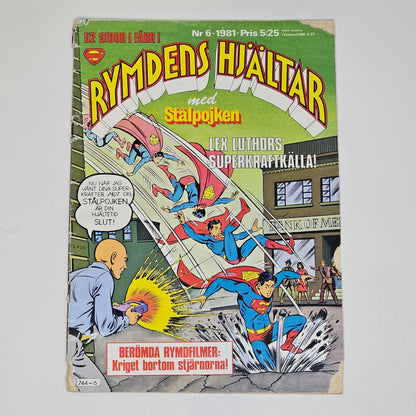 Rymdens Hjältar Nr 6 1981 #FR#