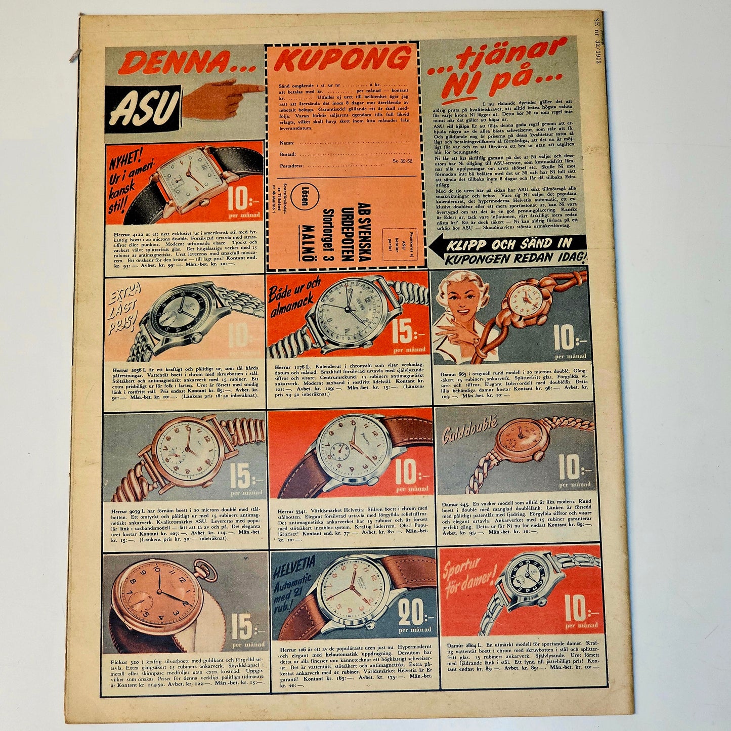 Tidningen SE Nr 32 1952 #FN#