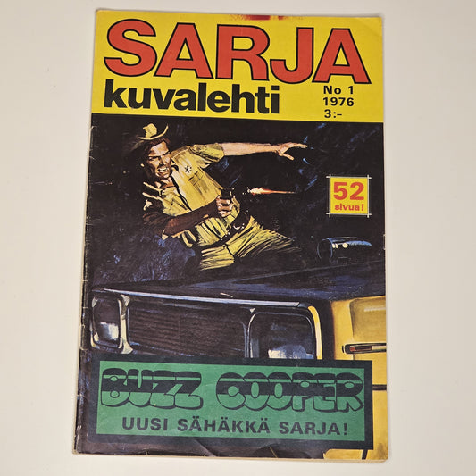 Sarja Kuvalehti Nr 1 1976 (Finsk) #VG#