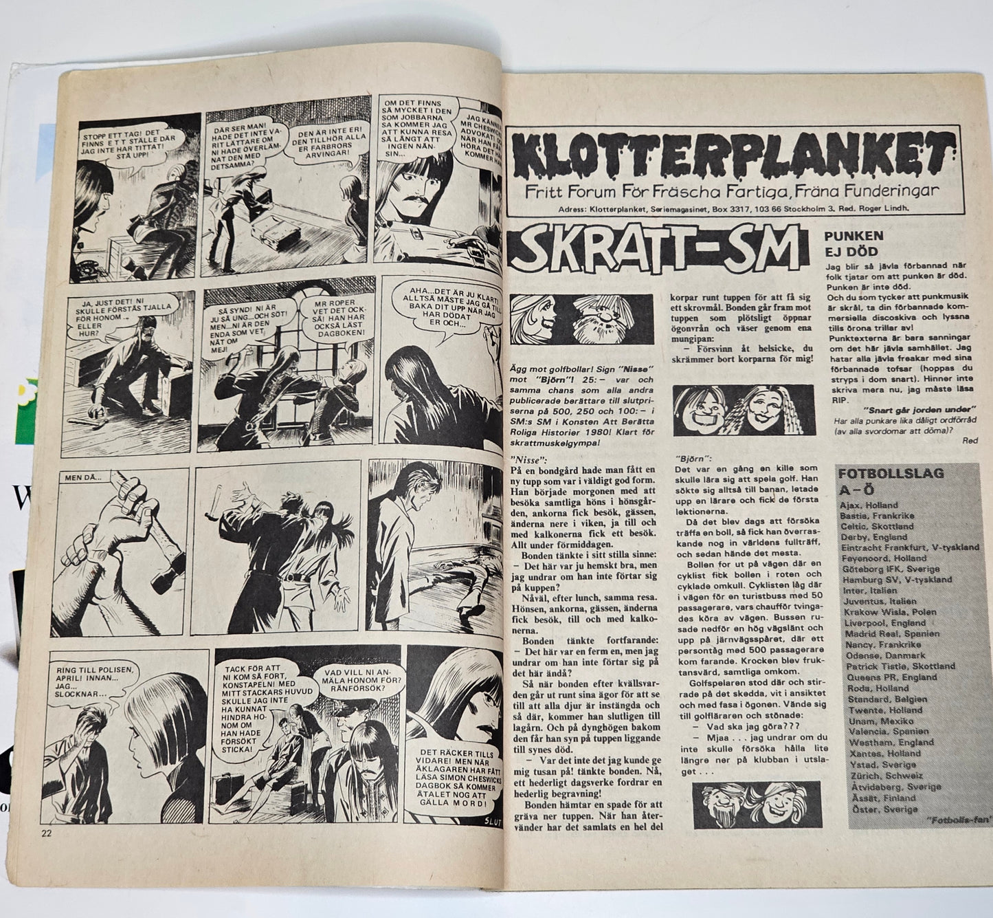 Seriemagasinet Nr 11 1980 #GD#