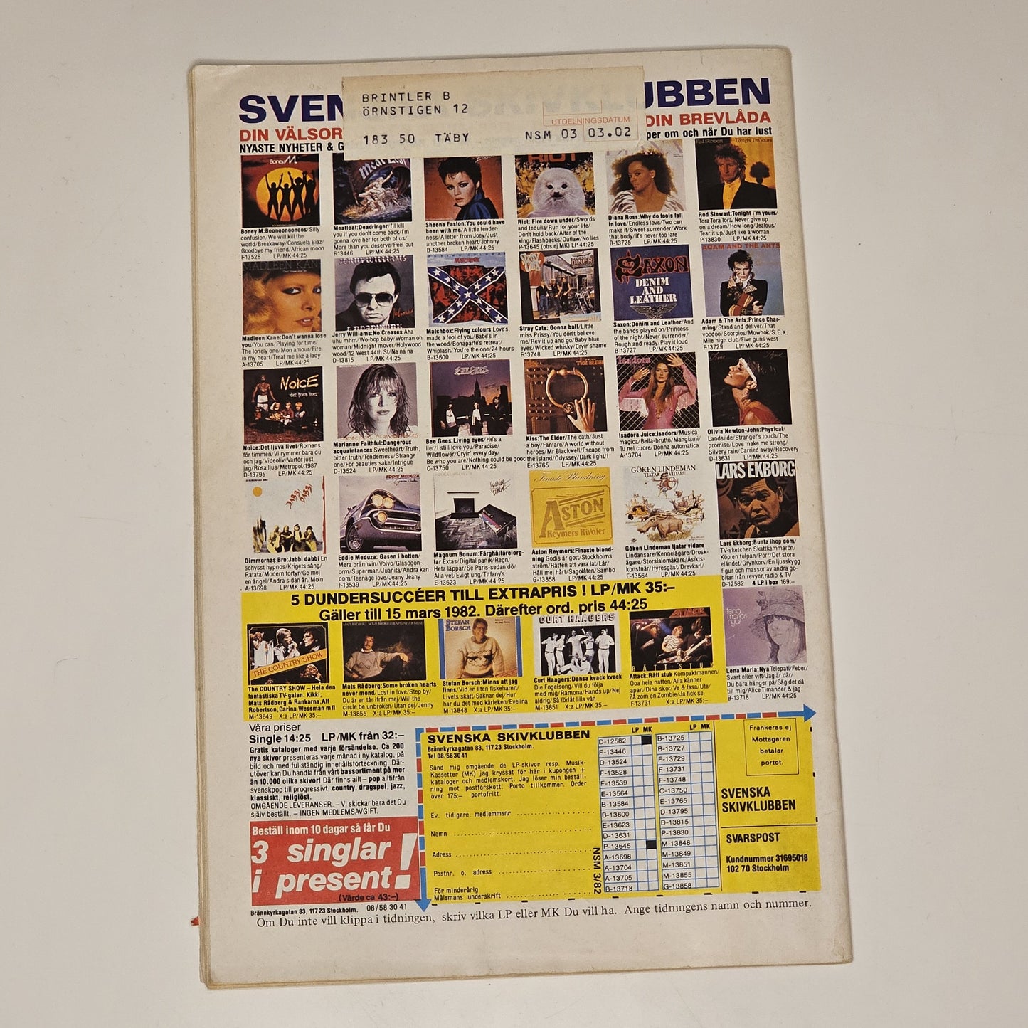 Seriemagasinet Nr 3 1982 #VG#