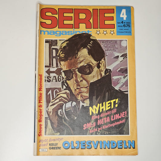 Seriemagasinet Nr 4 1984 #VG# + Reklambilaga
