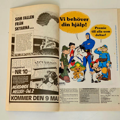 Seriemagasinet Nr 9 1985 #FN# + Prenumerationsbilaga