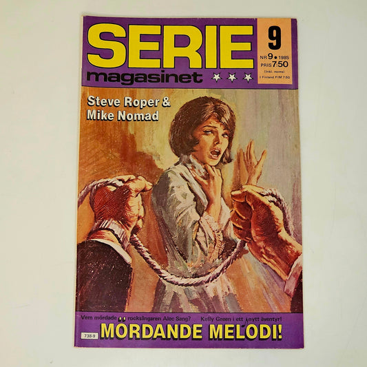 Seriemagasinet Nr 9 1985 #VG# + Reklambilaga