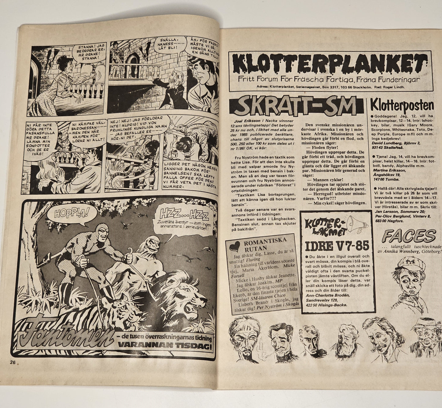Seriemagasinet Nr 12 1985 #GD#