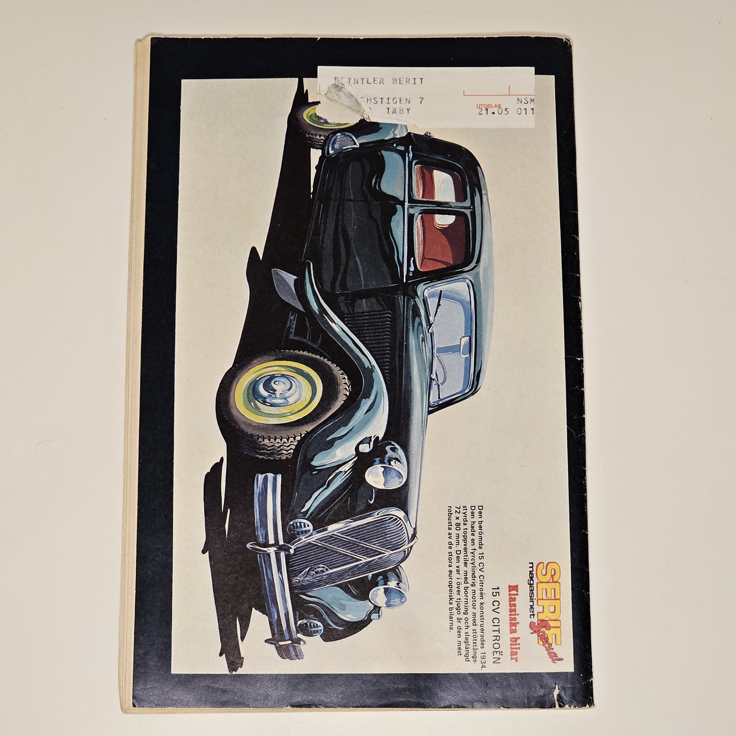 Seriemagasinet Nr 11 1986 #VG#