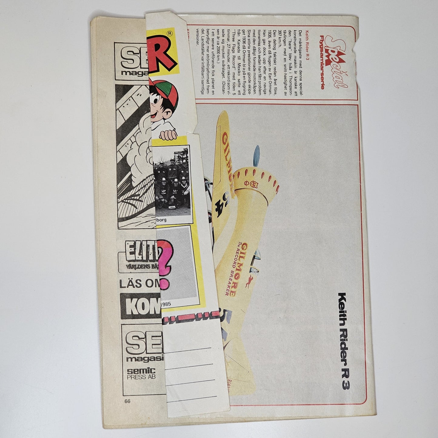 Seriemagasinet Nr 1 1986 #FR#