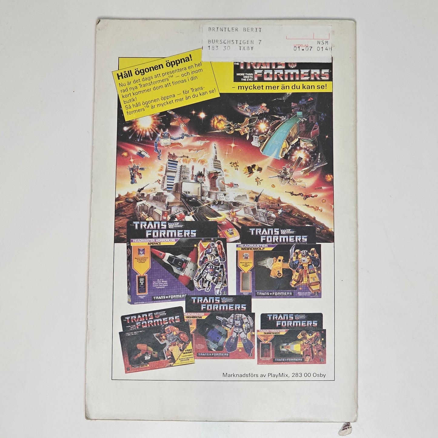 Seriemagasinet Special Nr 14 1987 #VG#