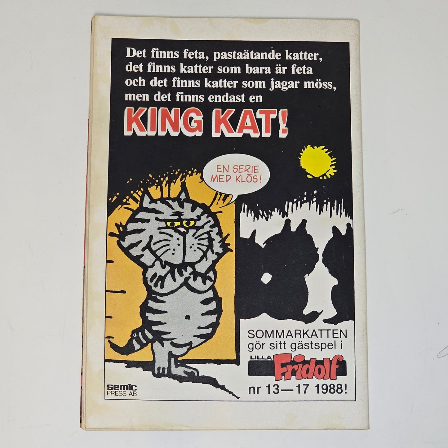 Seriemagasinet Nr 13 1988 #VG#