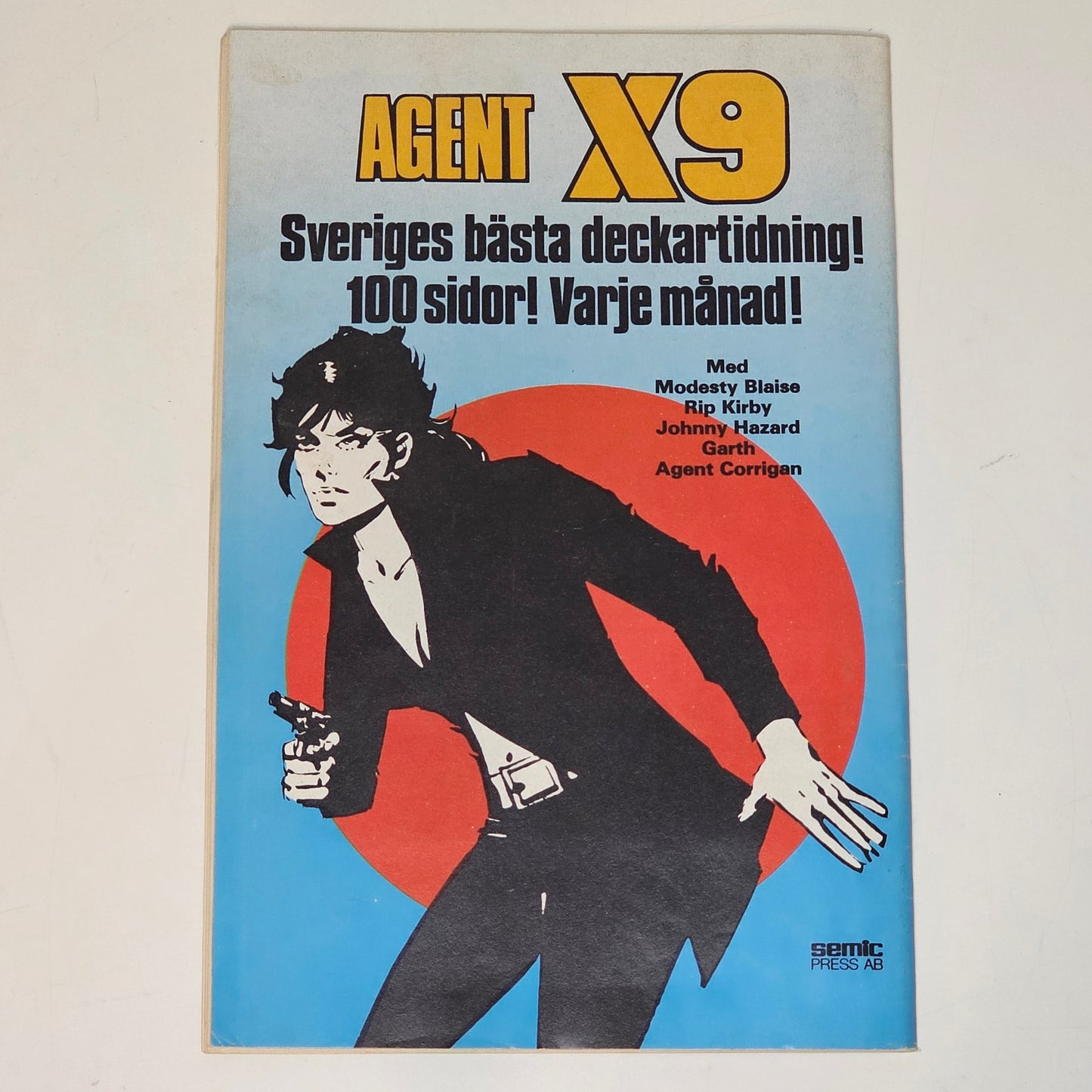 Seriemagasinet Nr 17 1988 #FN# + Reklambilaga