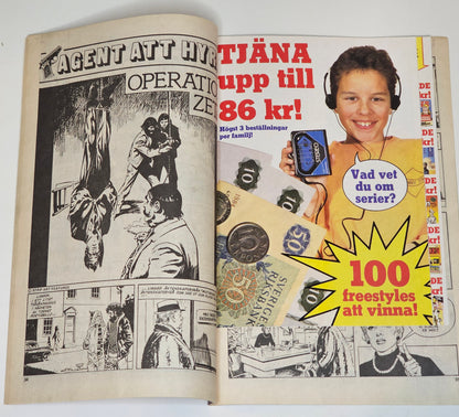 Seriemagasinet Nr 17 1988 #FN# + Prenumerationsbilaga