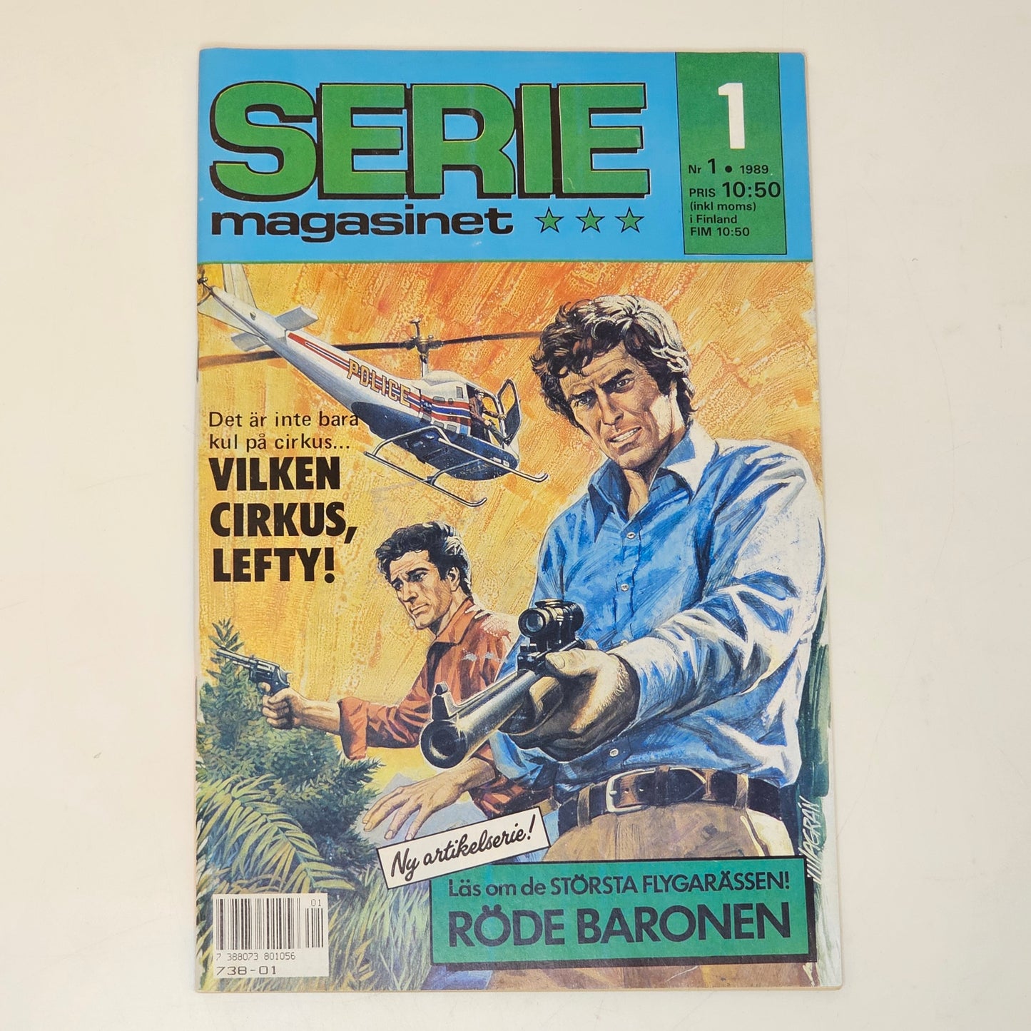 Seriemagasinet Nr 1 1989 #FN# + Prenumerationsbilaga