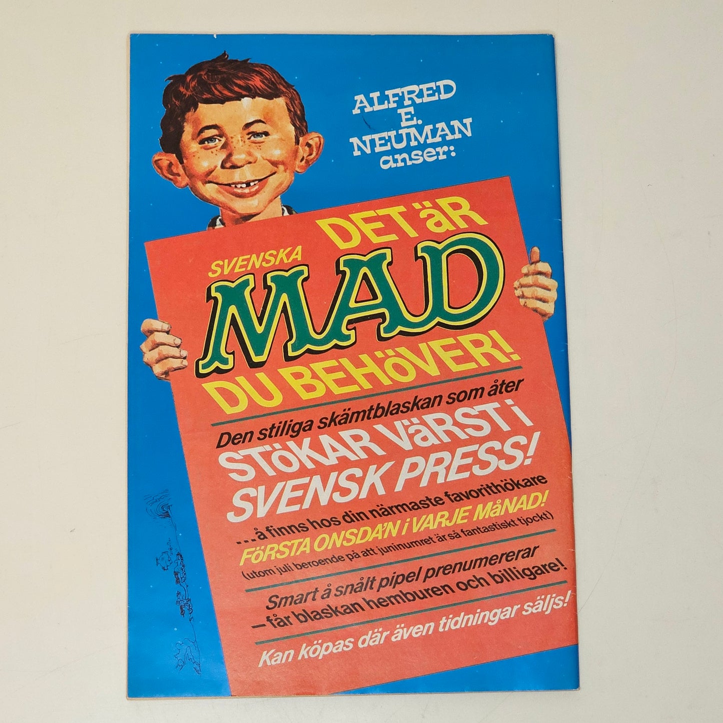 Seriemagasinet Nr 1 1989 #FN# + Prenumerationsbilaga