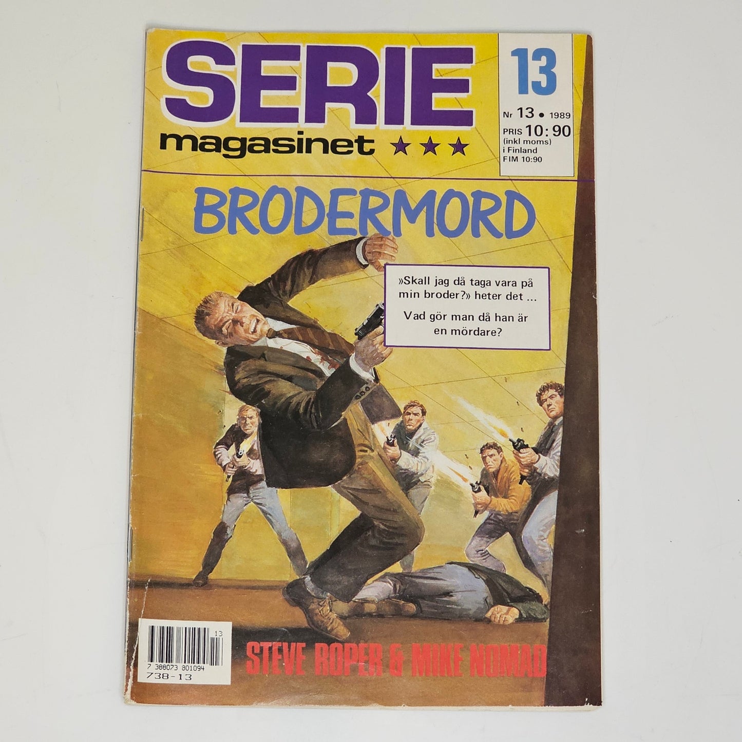 Seriemagasinet Nr 13 1989 #FN# + Reklambilaga