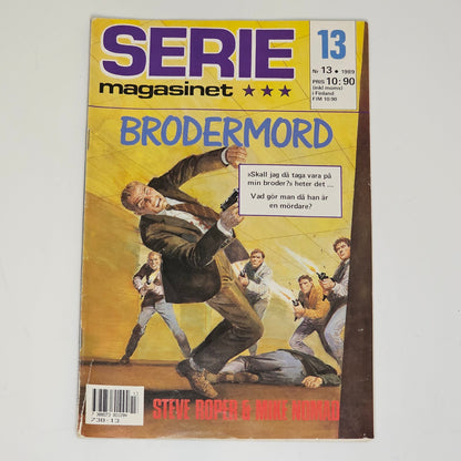 Seriemagasinet Nr 13 1989 #FN# + Reklambilaga