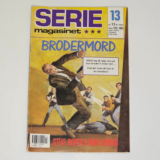 Seriemagasinet Nr 13 1989 #FN# + Reklambilaga